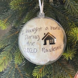🆕New homeowner pandemic ornament Covid 19